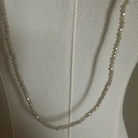 Beaded Necklace with Metal Embellishmemt - Picture 4 of 6